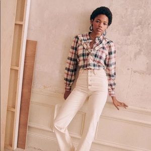 Justin Trouser in Ecru